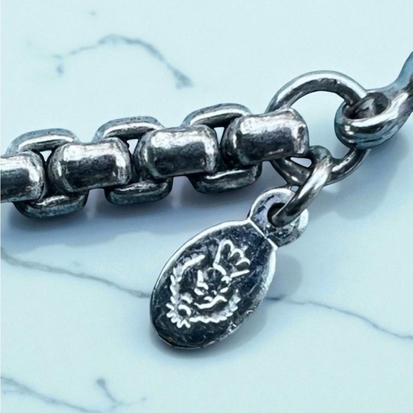 Premier Designs Teardrop Red Cabachon SilverTone Pendant Necklace 10” - Picture 7 of 13